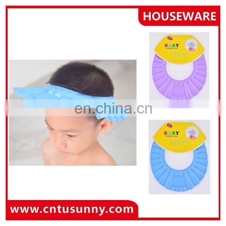Baby safety Shower shampoo Cap kids bath hat