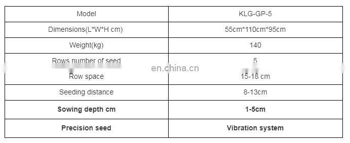 Garlic Seeder planter machine price