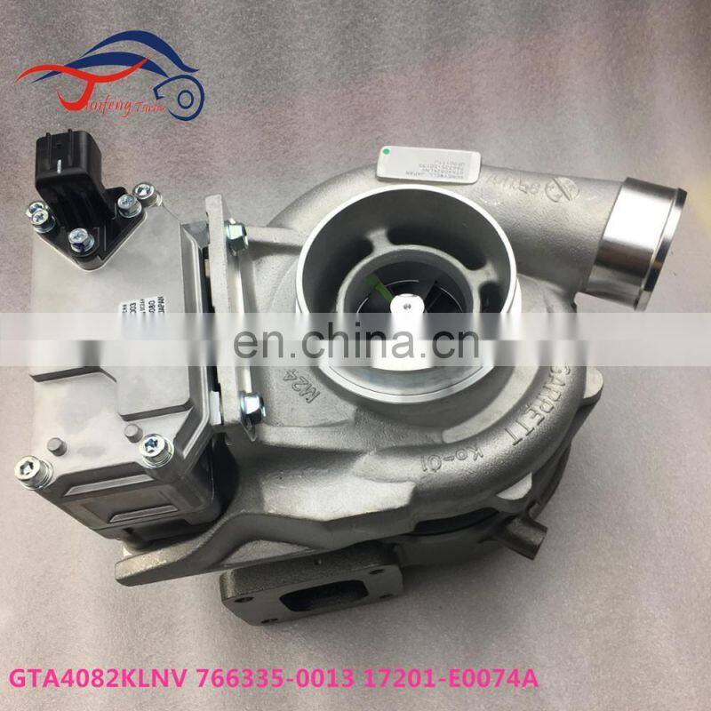 GTA4082KLNV Turbo 766335-5007S 17201E0072 17201E0073 Turbocharger for Hino Truck Bus RK8J J08ET Engine