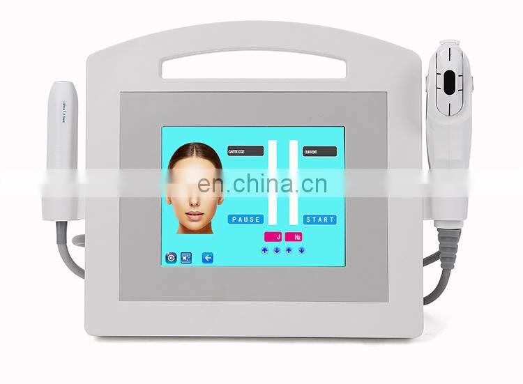 Skin Therapy facial lifting wrinkle removal radar line engraving+hifu device for anti-aging