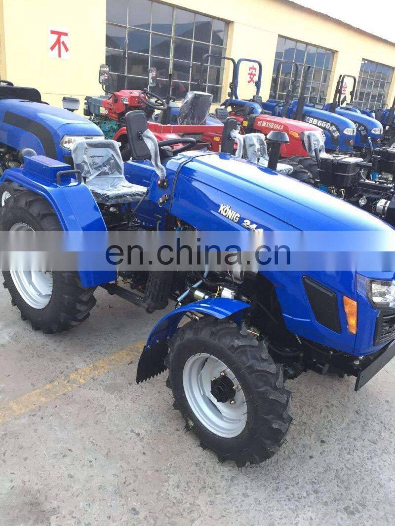 24HP 4wd mini farm tractor the best price