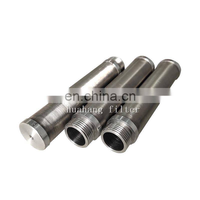 Stainless Steel 316L Fiber Felt Pleated Candle Filter for Industrial