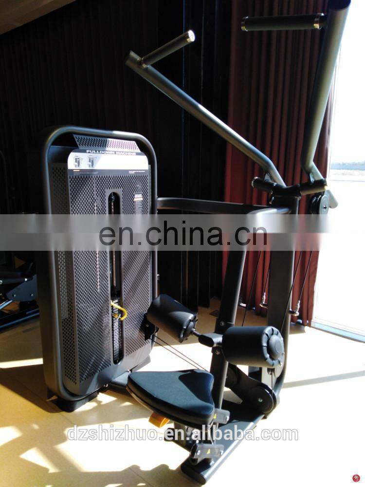 New design top quality commercial gym fitness equipment strength training lat pulldown machine for sale SES35