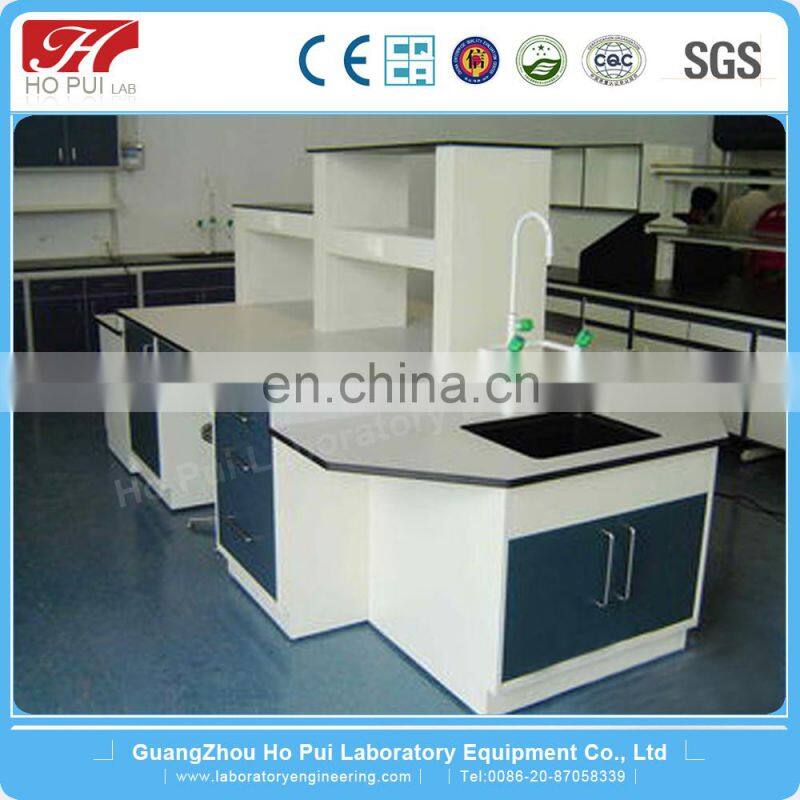 Central table for lab furniture /ceramic laboratory bench dental workstation