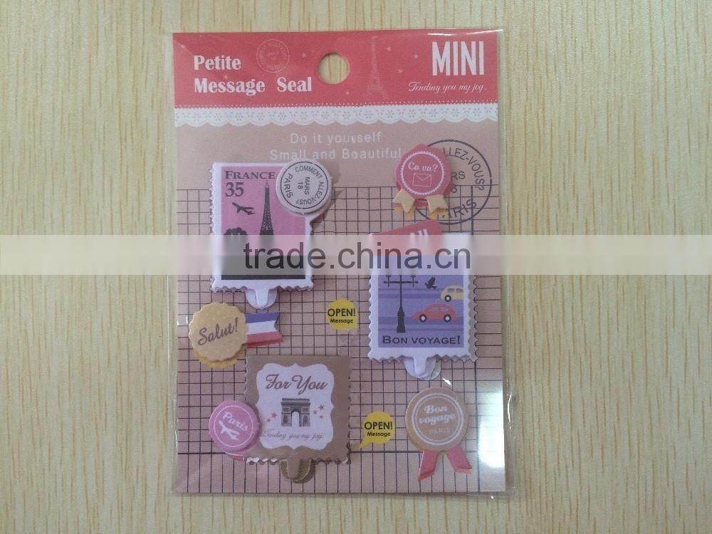 3d home decor christmas sticker