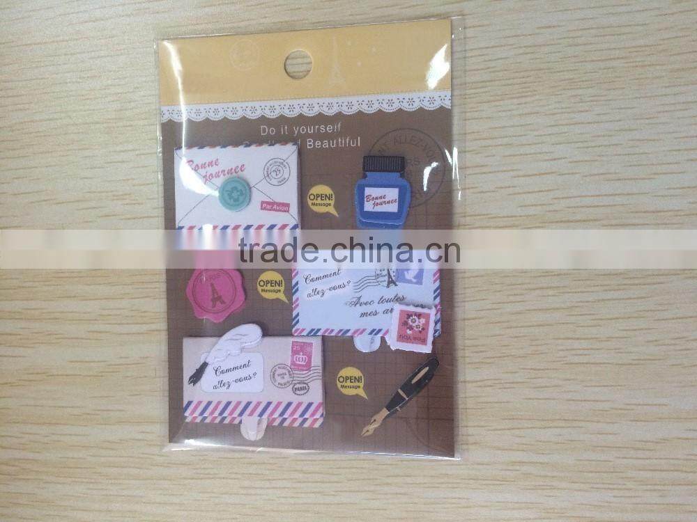 3d home decor christmas sticker