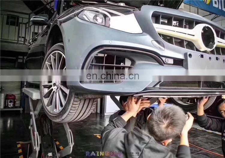 front bumper body kit for Mercedes-benz w213 to a.m.g side skirts