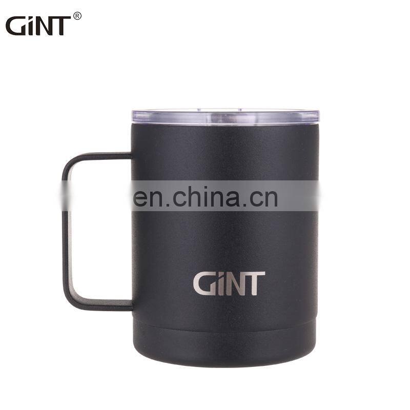 GiNT 12OZ 350ML Good Quality Eco Friendly Food Grade 304Stainless Steel Coffee Mug for Outdoor Camping