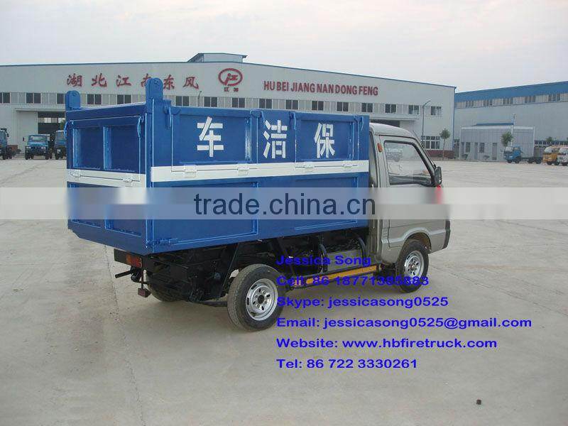 Changan Gasoline engine small garbage truck