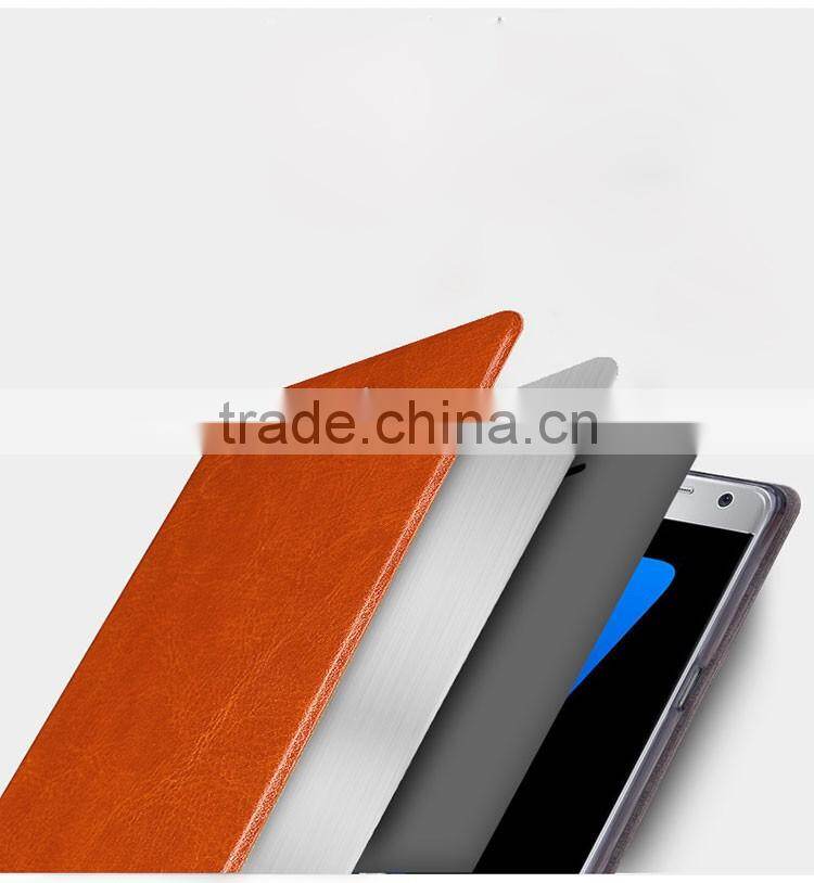 2016 MOFi Case Cover for Samsung Galaxy S7, Leather Flip Cover for Samsung Galaxy S7 Case Smartphone