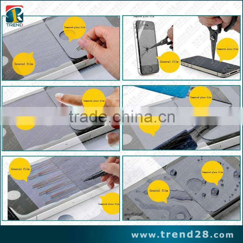 0.33mm explosion-proof 2.5D 9h hardness tempered glass screen protector for iphone
