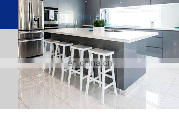 Modern Grey High Gloss Acrylic Kitchen Furniture Set Black Kitchen Designs Modular Kitchen Cabinet