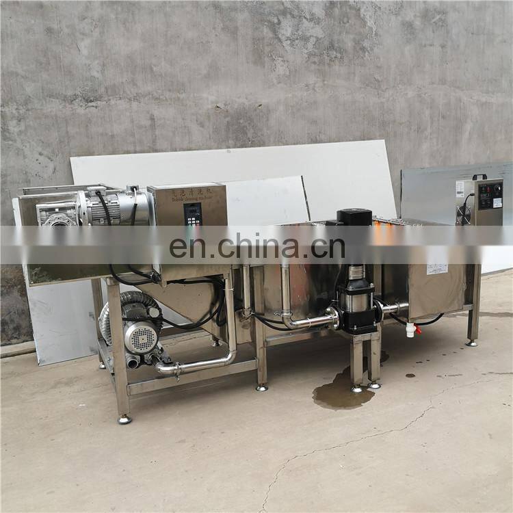 commercial fruit and vegetable washing machine/conveyor washing machine