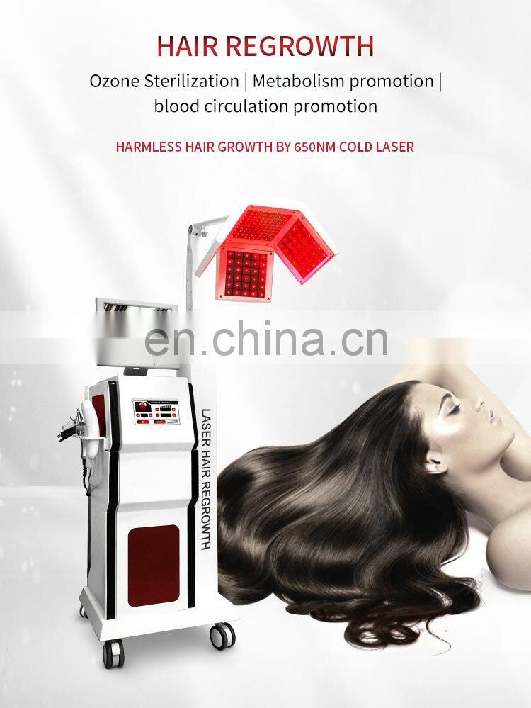 Salon Professional Anti Hair Loss Laser Diodes Machine Hair Follicle Detection Analysis Scalp Massager Hair Growth Machine