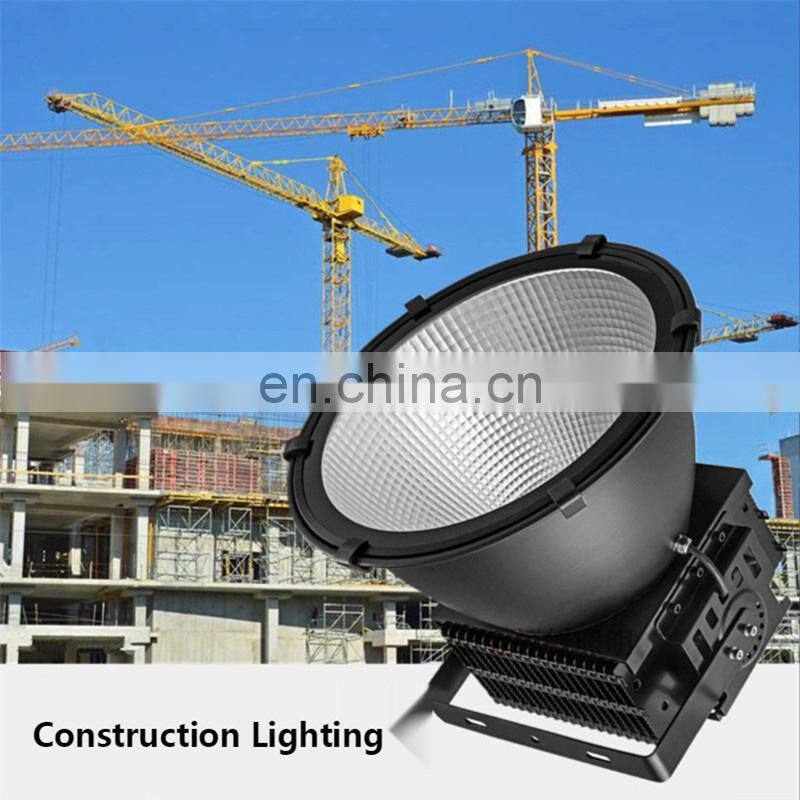 IP65 SMD High power engineering construction tower crane lamp die cast aluminum 200w 300w 400w 500w 600w led high bay light