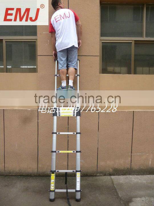 Aluminum portable telescopic ladders 4.1m