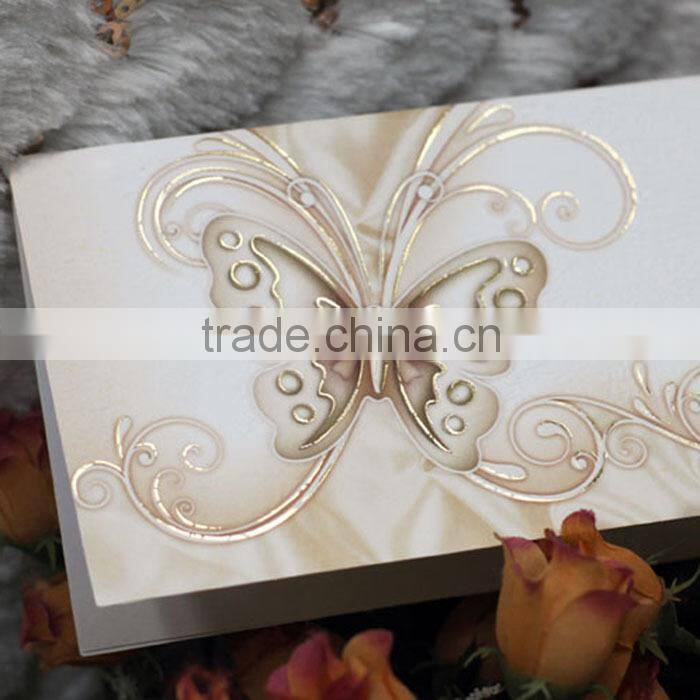 2016 Hot Sale Latest Indian Style 3d Wedding Invitation Card