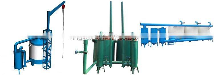 THL-1 Hoist jute stick coconut shell wood charcoal maker design machine