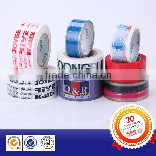 daily use caution carton packing tape bopp film