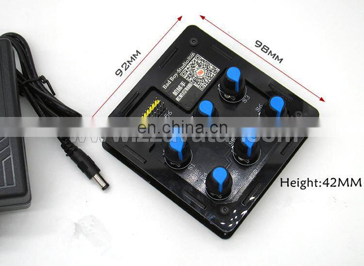 Main body black acrylic a little stainless steel 3D printed parts education model robot arm robotic arm manipulator