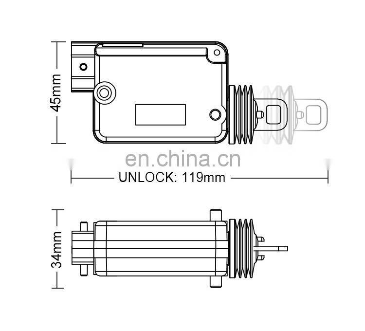 Door Lock Actuator For Renault Megane Scenic Espace Clio MK2 II Campus