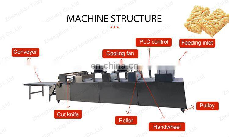 peanut candy extruded energy bar cutting Forming Machine