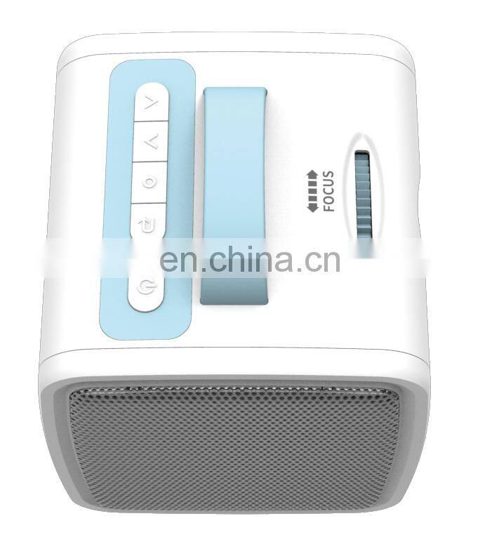 2019 Christmas Gift S1 Portable Kid Mini LCD Story Projector with Hi-Fi Speaker