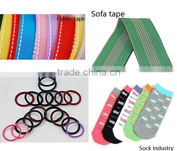 Hot High Elastic Latex Rubber Elastic Thread For Textile