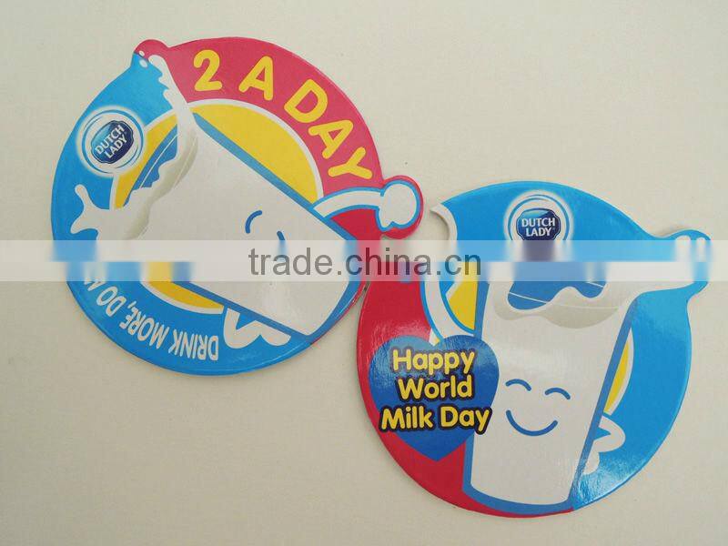 grey clay cardboard coaster, cheap paper beer coaster for sale