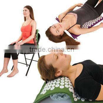 Perfect natural green therapy massage mat