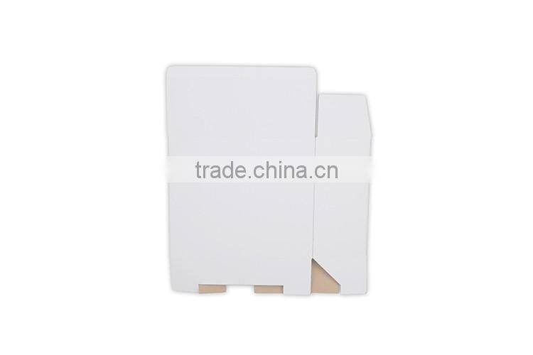 New Design custom cute paper white pizza box with printed logo