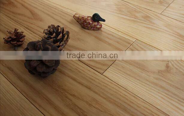 Lacquered AB grade American Ash Parquet Engineered wood Flooring