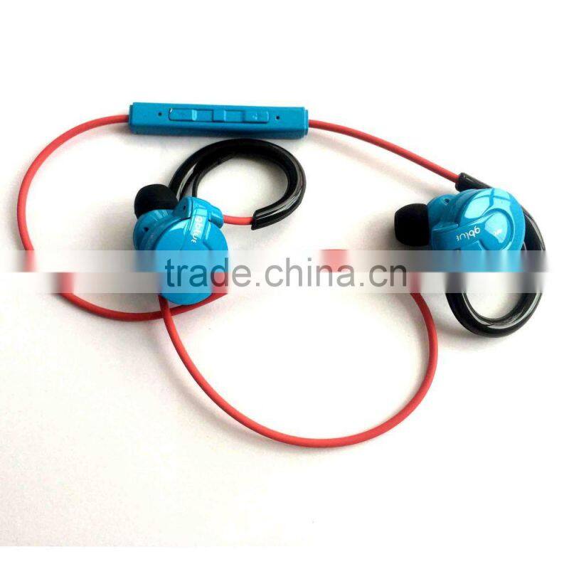 2015 hot selling wireless sport stereo bluetooth headsets with mic for call and music