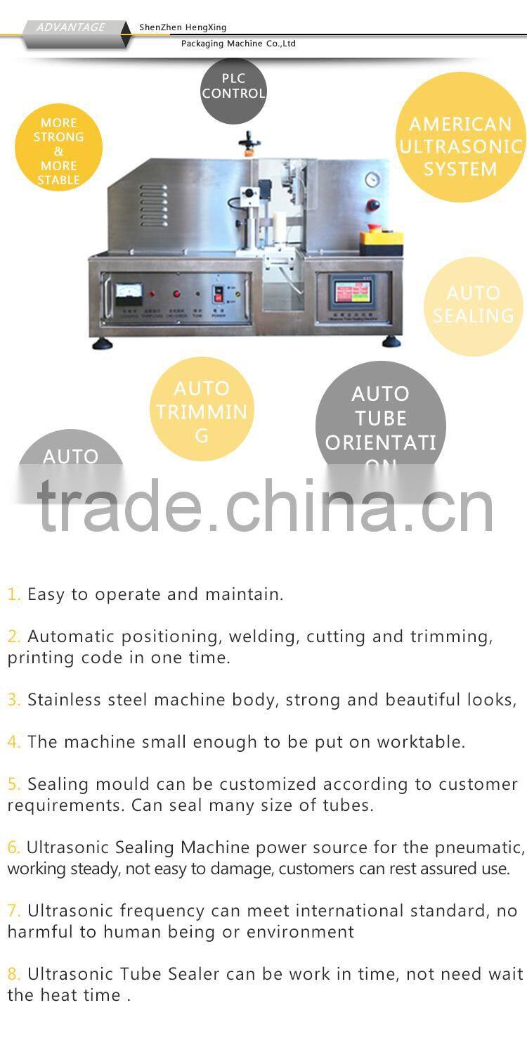 High Efficiency Ultrasonic Tube Sealing Machine With Factory Price
