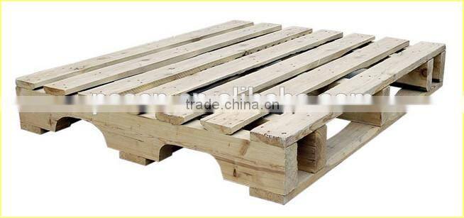double head wooden pallet notcher