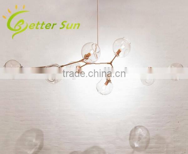 Hot Sale Lindsey Glass Ball American Style Modern Pendant Light