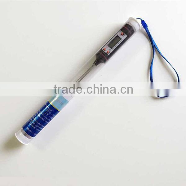 Factory wholesales price Digital Food Thermometer - Instant Read, Best for Cooking Meat, Long Probe with Battery
