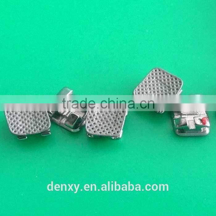 dental MIM bracket sandblasted mini metal bracket
