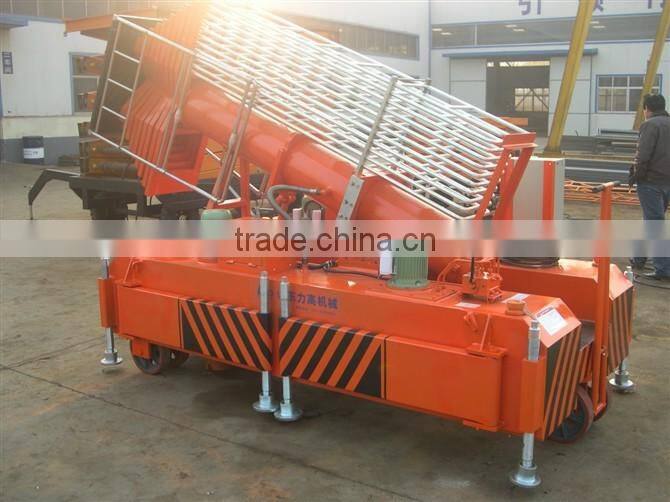 High quality hydraulic telescopic cylinder tilting ladder lift platform GTTY-32