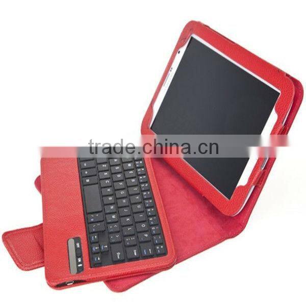 New Fashion Hot Selling Bluetooth Keyboard Case For Samsung Galaxy Note 8 N5100 N5110