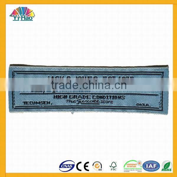 heat cut woven label