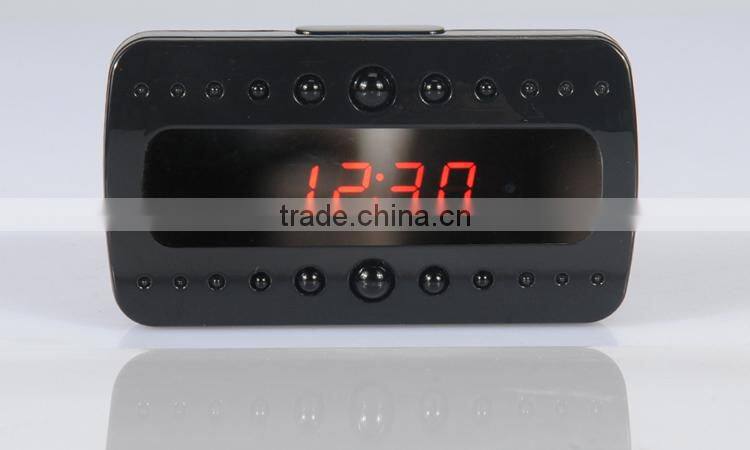All Types Desk Clock Hidden Camera Used in Bedroom