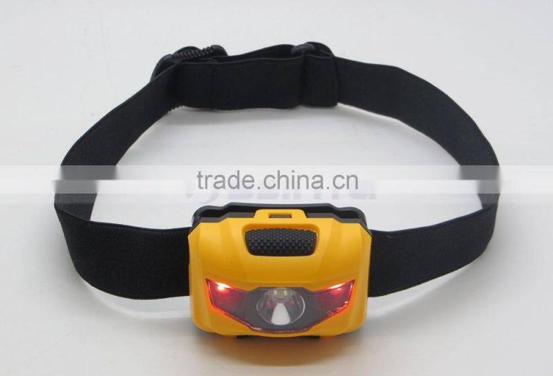 Light Weight Mini 2 IN 1 Red White LED Headlamp Flashlight