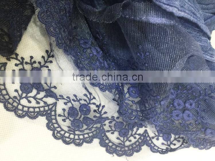 Beautiful Lace Splice Large Long Fashion Charm Women Hijab Scarf
