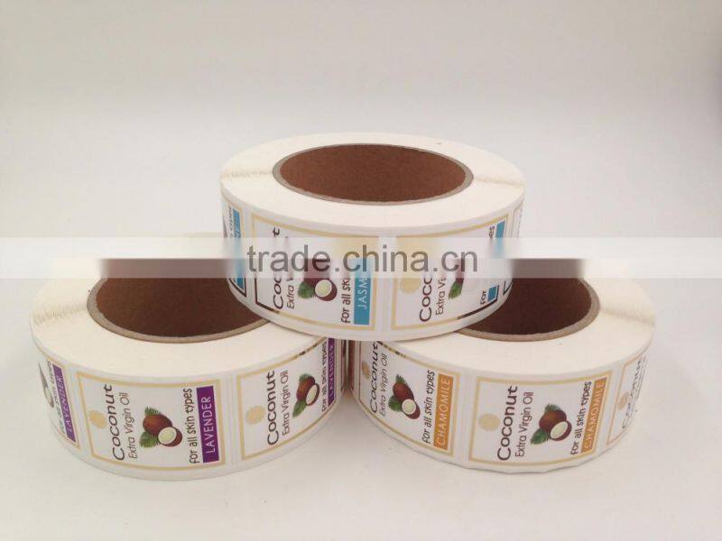 wholesale custom laminated label sticker paper