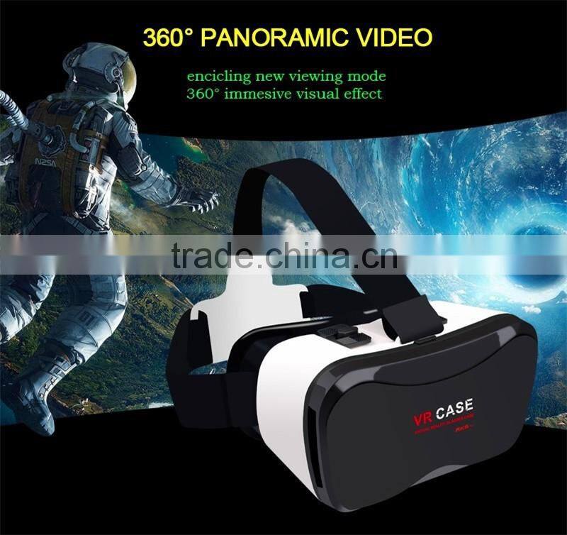 Reality virtual 2016 trending hot products VR BOX VR Case 5 plus with a vr remote control wholesale alibaba