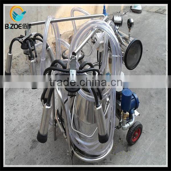 electric/high quality/stainless steel/25L goat milking machine