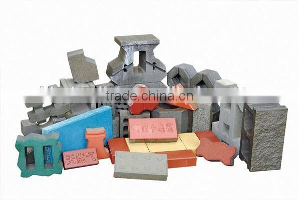 QT3-20 Semi-automatic Curbstone Block Making Equipment