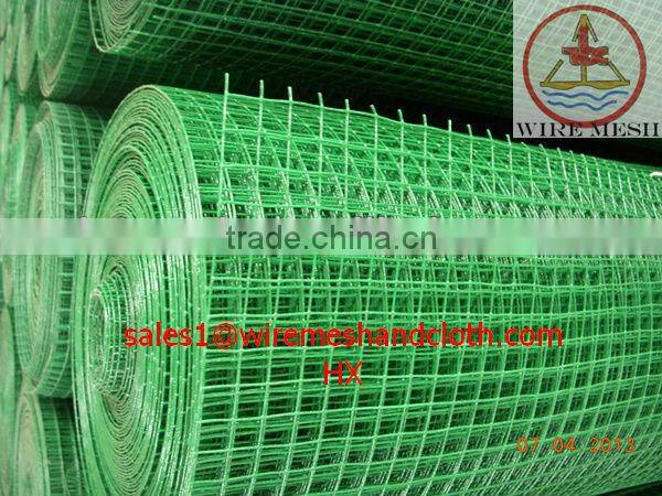 PVC coated welded wire mesh fence