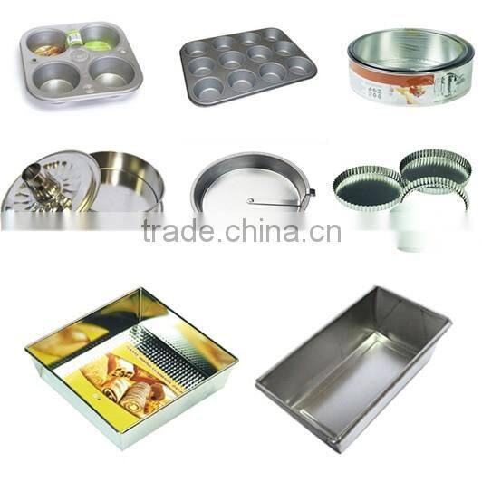 Hot sales tin plate bakeware oblong bake tins for cake making